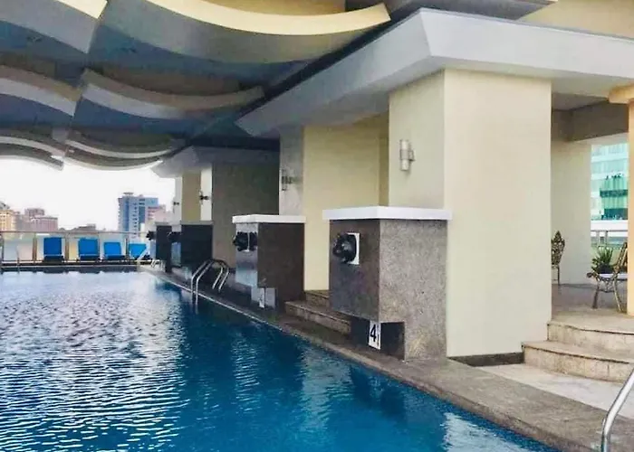 Birch Tower A8 Front Of Robinson Mla Bayfree Pool * Manila